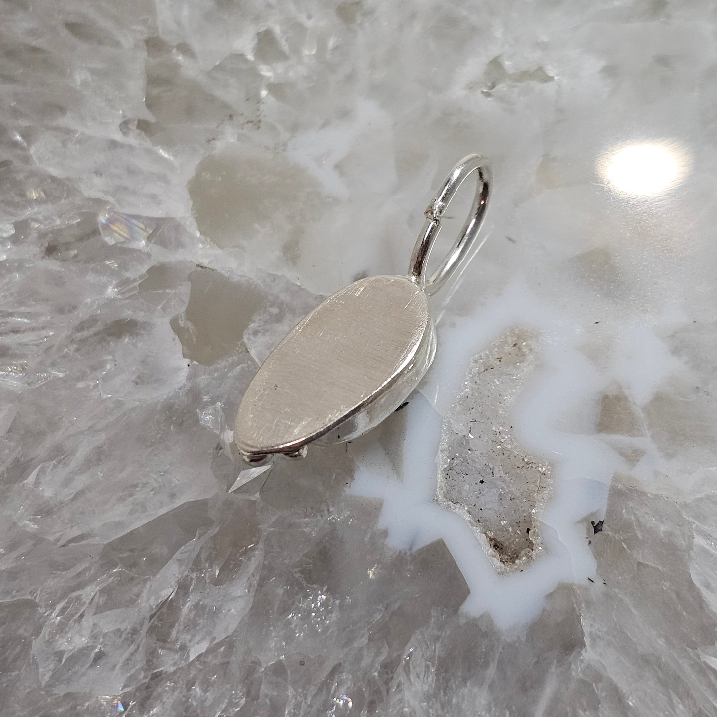 Kyanite (Teal) Sterling Silver Pendant