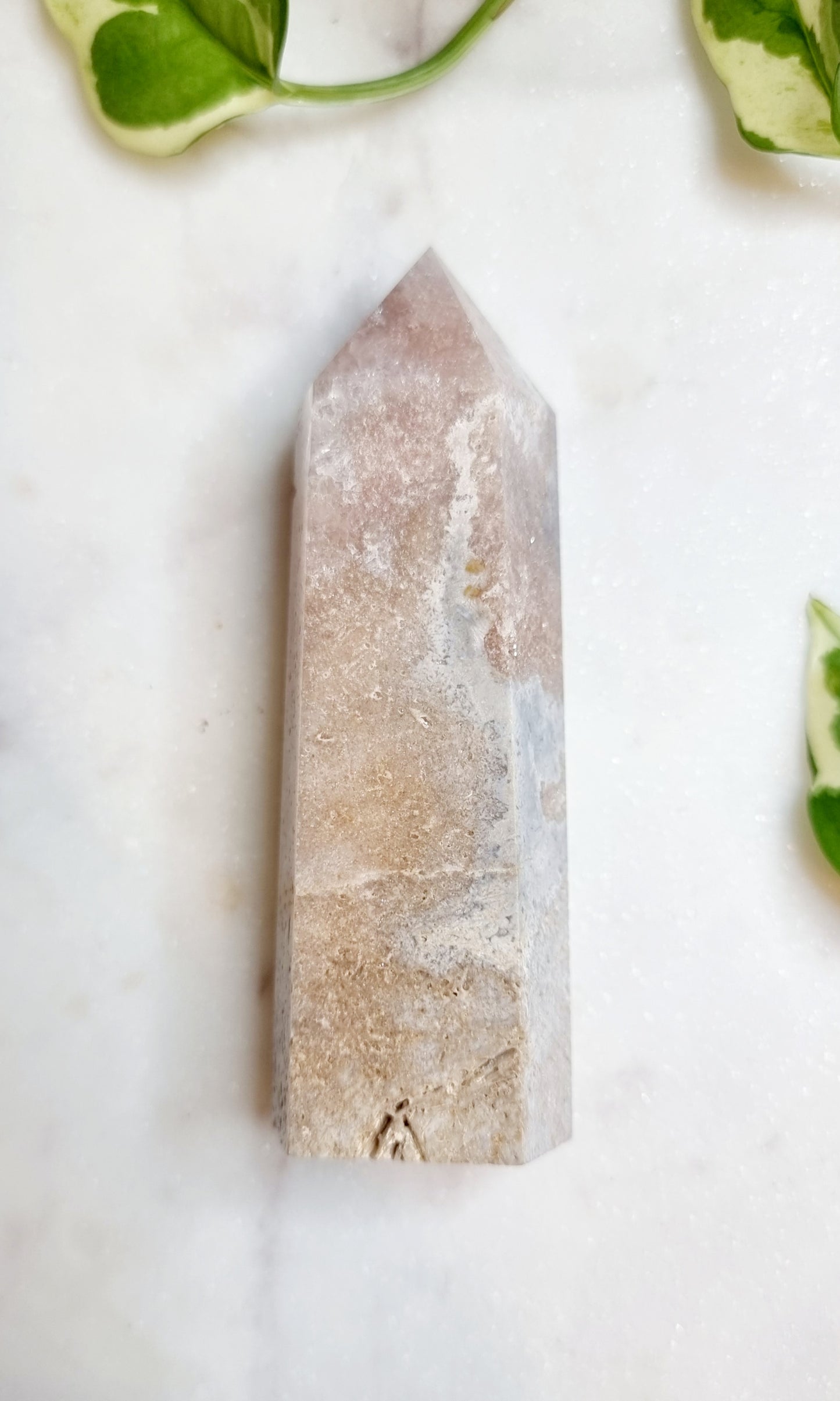 Pink Amethyst Polished Point Crystal